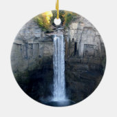 Liebe I Taughannock Fälle Keramikornament (Hinten)