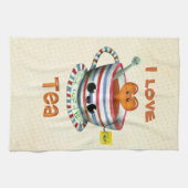 Liebe I Tee Küchentuch (Horizontal)