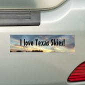 Liebe I Texas-Himmel-Autoaufkleber Autoaufkleber (Auf Auto)