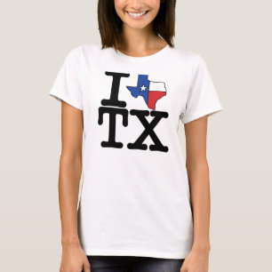 Liebe I Texas-T-Shirt T-Shirt