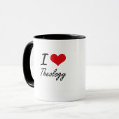 Liebe I Theologie Tasse (Vorderseite Links)