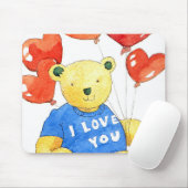 Liebe I tragen Sie - Ballon 2011 Mousepad (Mit Mouse)