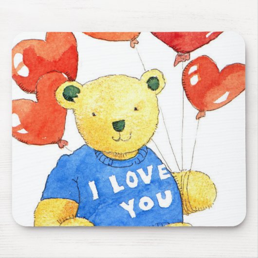 Liebe I tragen Sie - Ballon 2011 Mousepad (Vorne)