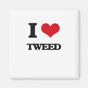Liebe I Tweed Magnet