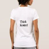 Liebe I ungeschickt T-Shirt (Rückseite)
