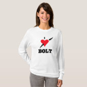 Liebe I usain Bolzen T-Shirt (Vorne ganz)