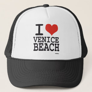 Liebe I Venedig-Strand Truckerkappe