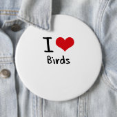 Liebe I Vögel Button (Beispiel)