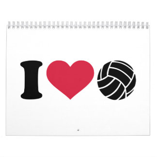Liebe I Volleyball Kalender