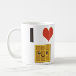 Liebe I Waffeln Kaffeetasse