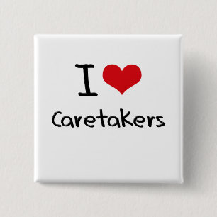 Liebe I Wärter Button