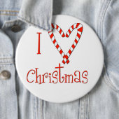 Liebe I Weihnachten Button (Beispiel)