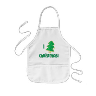 Liebe I Weihnachten! Kinderschürze