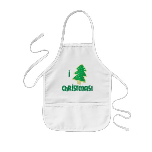 Liebe I Weihnachten! Kinderschürze (Vorne)