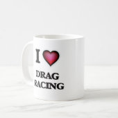 Liebe I Widerstand-Laufen Kaffeetasse (Vorderseite Links)
