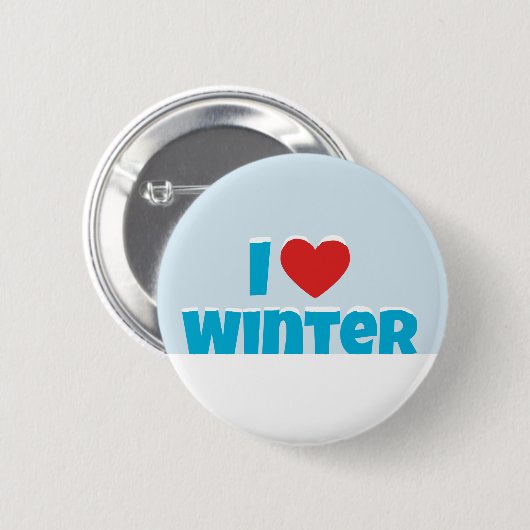 Liebe I Winter Button (Vorne & Hinten)