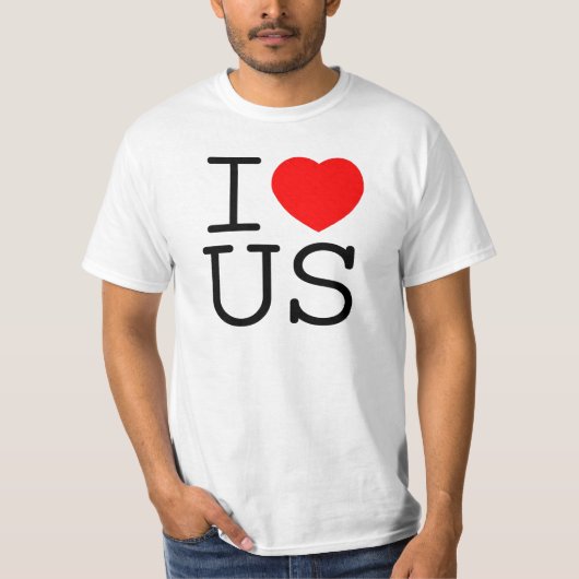 Liebe I wir T-Shirt (Vorderseite)