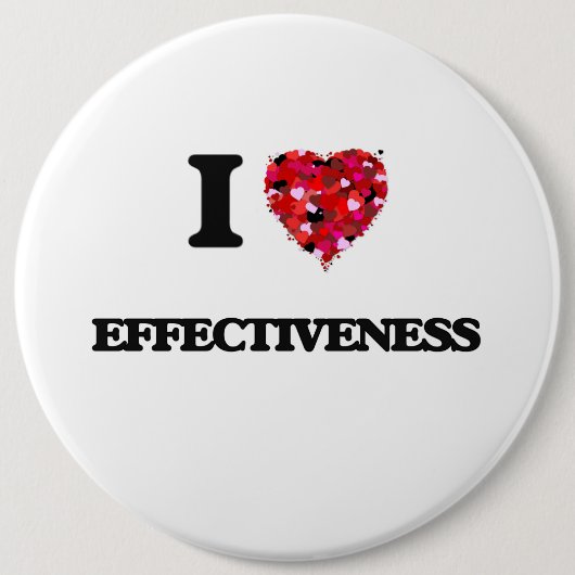 Liebe I WIRKSAMKEIT Button (Vorderseite)