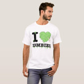 Liebe I Zombies T-Shirt (Vorne ganz)