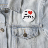 Liebe I zu schlafen Button (Beispiel)