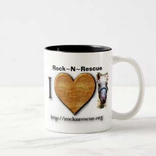 Liebe I ZuckerTasse Zweifarbige Tasse