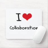 Liebe I Zusammenarbeit Mousepad (Mit Mouse)