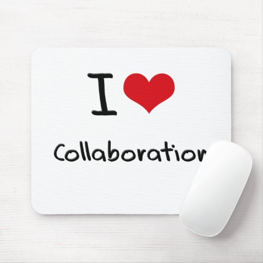 Liebe I Zusammenarbeit Mousepad (Mit Mouse)