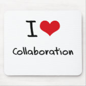 Liebe I Zusammenarbeit Mousepad (Vorne)