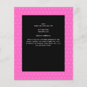 Liebe Ice Creme Baby Girl Shower (Rückseite)