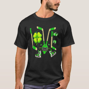 Liebe Ice Hockey Niedlich Boys Girls Goalie T-Shirt