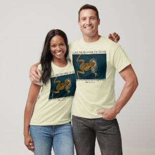 Liebe ich, bevor ich - verdeckter Frosch gegangen T-Shirt