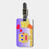 Liebe, ich bin ein Bot Gepäckanhänger (Vorderseite vertikal)