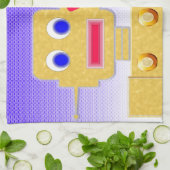 Liebe, ich bin ein Bot Geschirrtuch (Gefaltet)