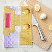 Liebe, ich bin ein Bot Geschirrtuch (Viertel Falte)