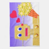 Liebe, ich bin ein Bot Geschirrtuch (Vertikal)