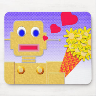 Liebe, ich bin ein Bot Mousepad