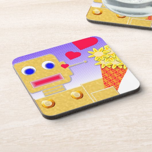 Liebe, ich bin ein Bot Untersetzer (Linke Seite)