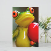 Liebe....Ich bin Lonley Briefpapier (Stehend Vorderseite)