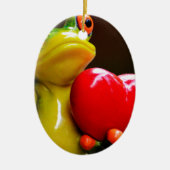 Liebe....Ich bin Lonley Keramik Ornament (Vorne)