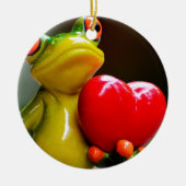 Liebe....Ich bin Lonley Keramikornament (Vorne)