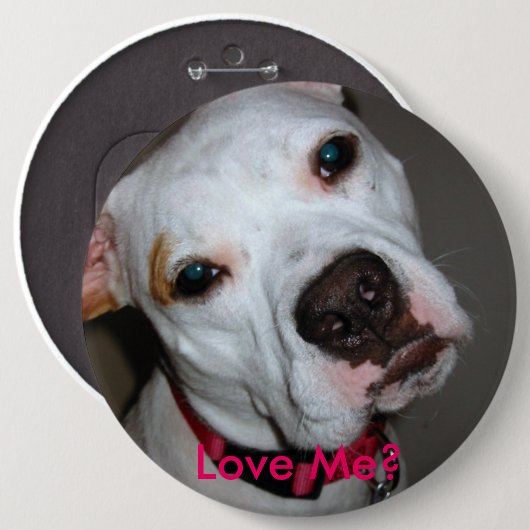 Liebe ich? Knopf Button (Vorne & Hinten)