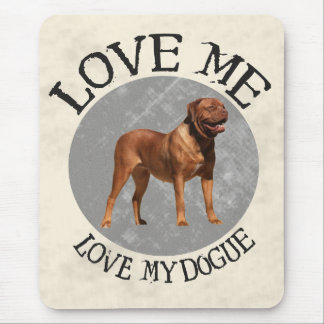 Liebe ich, Liebe mein Dogue Mousepad