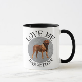 Liebe ich, Liebe mein Dogue Tasse