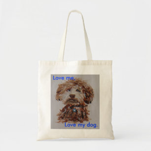 Liebe ich, Liebe mein Hund Tragetasche