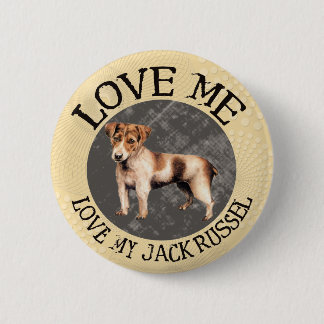 Liebe ich, Liebe mein Jack Russel Button