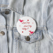 Liebe ich Liebe mein Kitty-Knopf-Button Button (Beispiel)