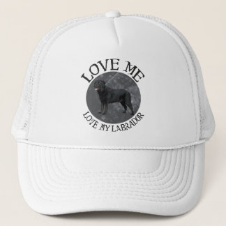 Liebe ich, Liebe mein Labrador Truckerkappe