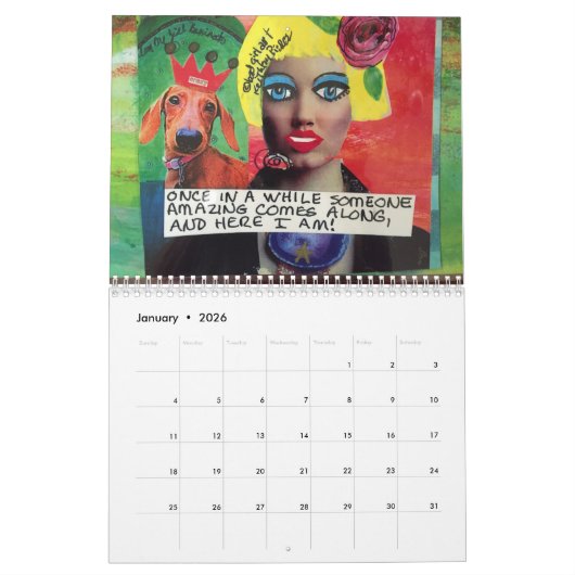 LIEBE ICH LIEBE MEIN TIER-Medium KALENDER (Jan 2026)