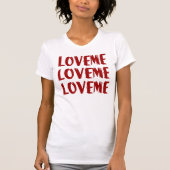 Liebe ich T-Shirt (Vorderseite)