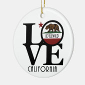 LIEBE Idyllwild Kalifornien Keramik Ornament (Links)